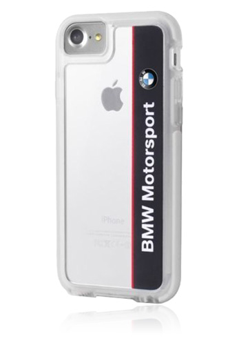 BMW Hard Cover Shockproof Vertical Logo Navy White, Motorsport für Apple iPhone 6/6s, BMHCP6SPVNA, Blister