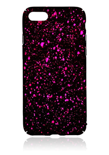MTM Splash 3D Cover Black-Pink, für Apple iPhone X, Bulk