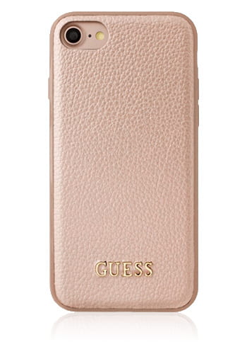 GUESS Hard Cover Iridescent Rose Gold, für Apple iPhone SE(2020)/8/7, GUHCI8IGLRG, Blister