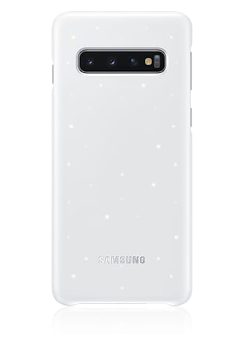 Samsung LED Cover White, für Samsung G973 Galaxy S10, EF-KG973CW, Blister