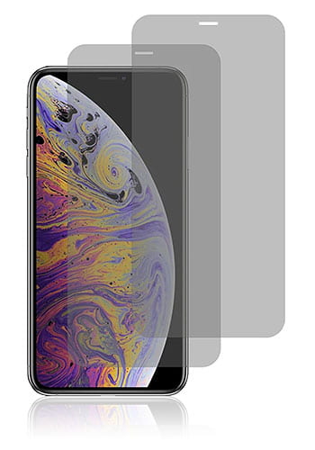 Crocfol DIEFOLIE Displayschutzfolie inklusive flüssigem Glas für iPhone Xs Max FULLCOVER