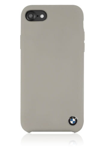 BMW Hard Cover Silicon Taupe-Beige, Signature für Apple iPhone 8/7/6s/6, BMHCP7SILTA