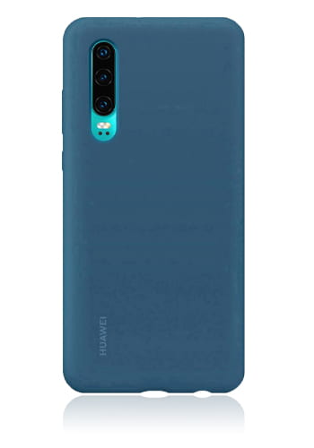 Huawei Silicone Car Case Blue, für Huawei P30, 51992850, Blister
