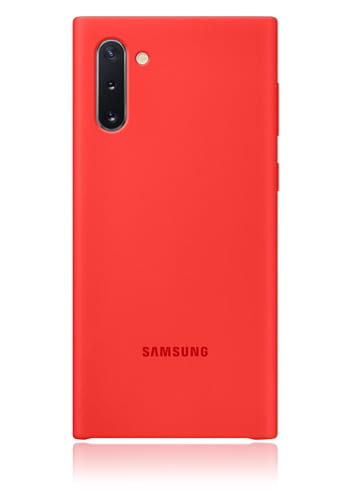 Samsung Silicone Cover Red, für Samsung N970 Galaxy Note 10, EF-PN970TR, Blister