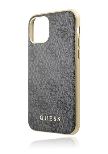 GUESS Hard Cover 4G Grey, für Apple iPhone 11 Pro Max, GUHCN65G4GG, Blister