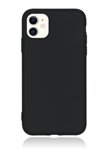 MTM TPU Silicon Cover Black, für Apple iPhone 11, Bulk