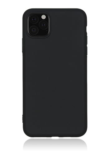 MTM TPU Silicon Cover Black, für Apple iPhone 11 Pro Max, Bulk