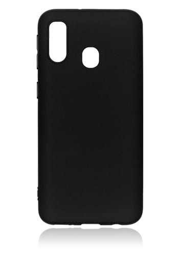 MTM TPU Silicon Cover Black, für Samsung A405 Galaxy A40, Bulk