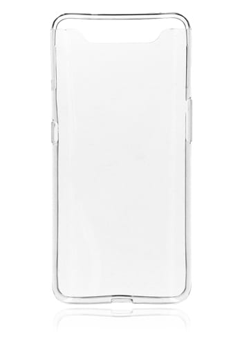 MTM TPU Silicon Cover Superslim, Transparent, für Samsung A805 Galaxy A80, Bulk