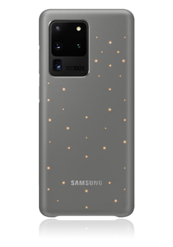 Samsung LED Cover Grey, für Samsung G988F Galaxy S20 Ultra, EF-KG988CJ, Blister