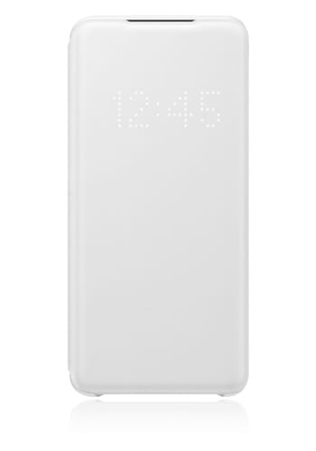 Samsung LED View Cover Book Style White, für Samsung G980F Galaxy S20, EF-NG980PW, Blister