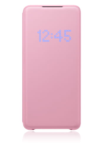 Samsung LED View Cover Book Style Pink, für Samsung G985F Galaxy S20 Plus, EF-NG985PP, Blister