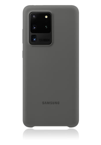 Samsung Silicone Cover Grey, für Samsung G988F Galaxy S20 Ultra, EF-PG988TJ, Blister
