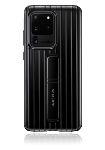 Samsung Protective Standing Cover Black, für Samsung G988F Galaxy S20 Ultra, EF-RG988CB, Blister