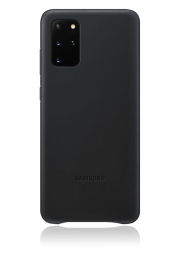 Samsung Leather Cover Black, für Samsung G985F Galaxy S20 Plus, EF-VG985LB, Blister