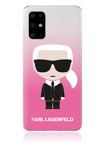 Karl Lagerfeld Hard Cover Pink, Degrade für Samsung G988 S20 Ultra, KLHCS69TRDFKPI, Blister