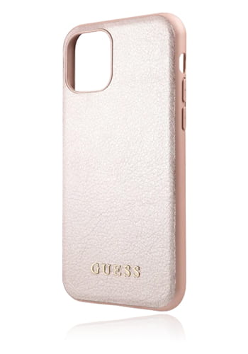 GUESS Hard Cover Iridescent Rose, für Apple iPhone 11 Pro, GUHCN58IGLRG, Blister