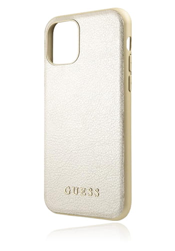 GUESS Hard Cover Iridescent Gold, für Apple iPhone 11 Pro Max, GUHCN65IGLGO, Blister
