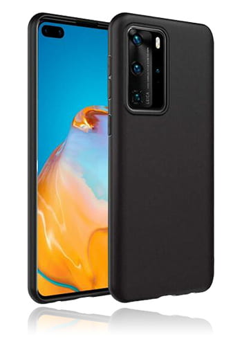 MTM TPU Silicon Cover Black, für Huawei P40 Pro, Bulk