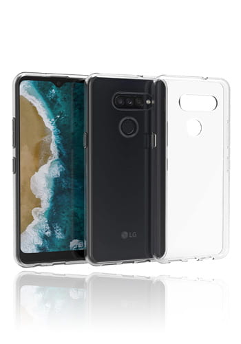 MTM TPU Silicon Cover Superslim, Transparent, für LG K50S, Bulk