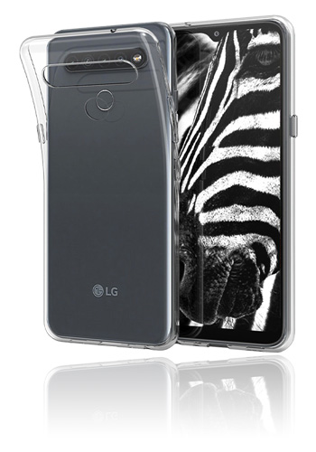 MTM TPU Silicon Cover Superslim, Transparent, für LG K41S, Bulk