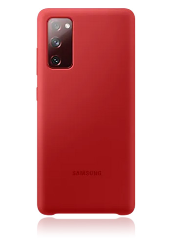 Samsung Silicone Cover Red, für Samsung G780 Galaxy S20 FE, EF-PG780TR, Blister