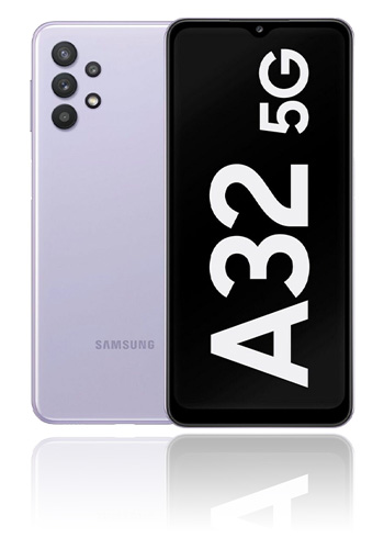 Samsung Galaxy A32 5G Dual SIM 64GB, Awesome Violet, A326F, EU-Ware