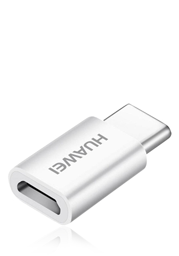 Huawei USB Typ-C auf micro USB Adapter White, AP52, Blister