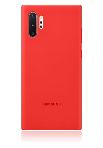 Samsung Silicone Cover Red, für Samsung N975 Galaxy Note 10 Plus, EF-PN975TR, Blister