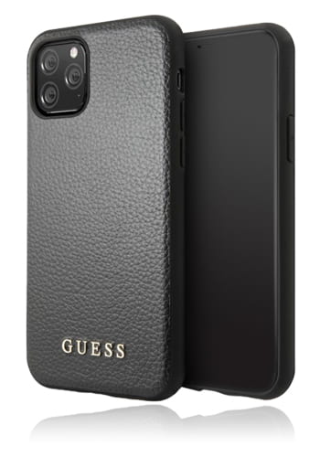 GUESS Hard Cover Iridescent Black, für Apple iPhone 11, GUHCN61IGLBK, Blister