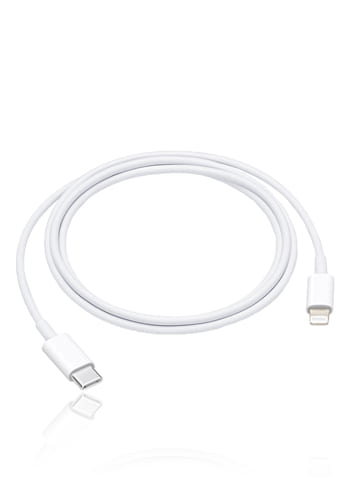 Apple Lightning auf USB Typ-C Ladekabel White, 1m, MQGJ2ZM/A