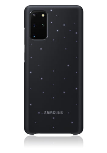 Samsung LED Cover Black, für Samsung G985F Galaxy S20 Plus, EF-KG985CB, Blister