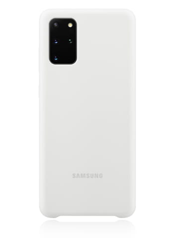 Samsung Silicone Cover White, für Samsung G985F Galaxy S20 Plus, EF-PG985TW, Blister