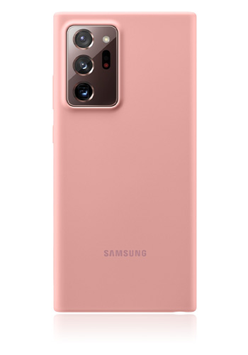 Samsung Silicone Cover Copper Brown, für Samsung N985 Galaxy Note 20 Ultra, EF-PN985TA, Blister