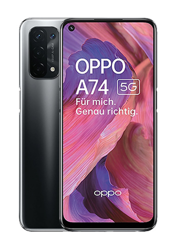 Oppo A74 5G Dual SIM 128GB, Fluid Black