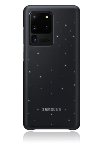 Samsung LED Cover Black, für Samsung G988F Galaxy S20 Ultra, EF-KG988CB, Blister