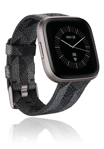FitBit Versa 2 Special Edition Rauchgrau/Nebelgrau, Smartwatch mit Armband
