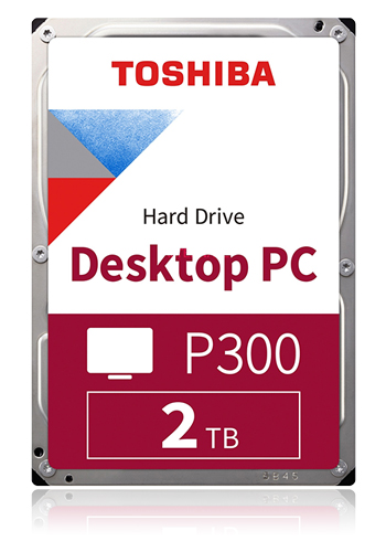 Toshiba Hard Drive P300 2TB, 3,5 Zoll. intern, 8,89 cm