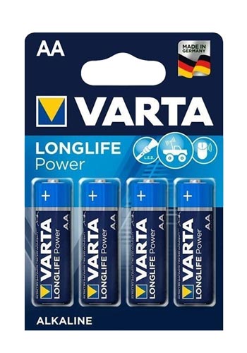 Varta Longlife Power AA Batterie LR6 4 Stk., 2960mAh, 1.5V, 4906121354