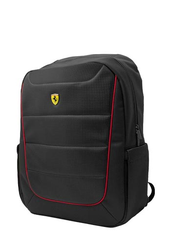 Ferrari Scuderia Backpack Black, 15 Zoll, FEBP15BK