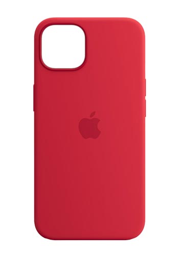 Apple Silicone Case Red, iPhone 13 mini, with MagSafe, MM233ZM/A, Blister