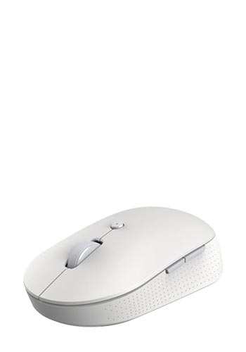 Xiaomi Mi Dual Mode Wireless Mouse Silent Edition White, HLK4040GL