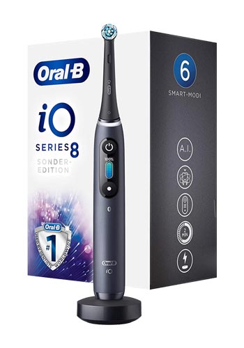 Braun Oral-B iO Series 8 Onyx Special Edition Black