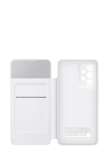 Samsung S View Wallet Cover White, für Samsung Galaxy A53 5G, EF-EA536PW
