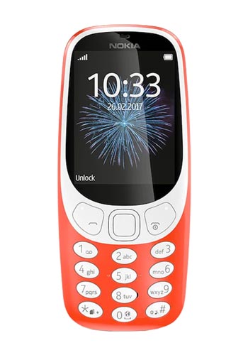 Nokia 3310 Dual SIM red
