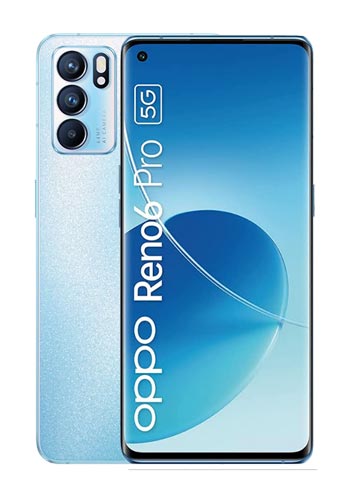 Oppo Reno6 Pro 5G Dual Sim 12GB RAM, 256GB, Arctic Blue
