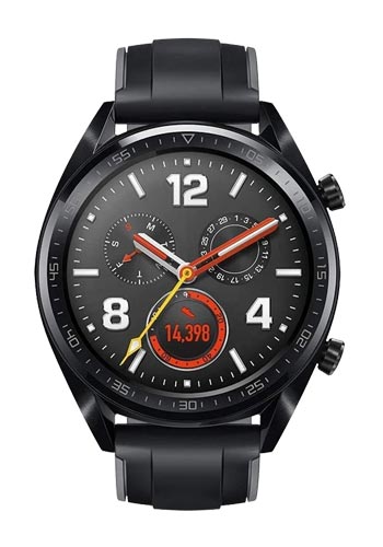 Huawei Watch GT Sport Graphite Black, Stainless Steel, 55023255