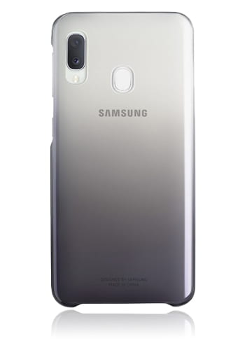 Samsung Gradation Cover Black, für Samsung A202 Galaxy A20e, EF-AA202CB, Blister
