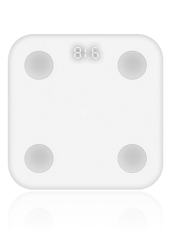 Xiaomi Mi Body Composition Scale 2 Körperfett Waage White, 2. Generation, NUN4048GL