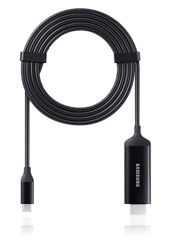 Samsung Galaxy Dex Kabel Black, USB-Typ C auf HDMI, EE-I3100FB
